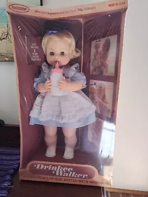 Vintage Horsman Drinkee Walker ~21  Tall Doll New In Original Box Style # 1731 • $500