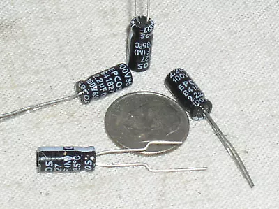 4 New Epcos 2.2uf 100v 2.2 Mfd 100 V Radial Electrolytic Capacitor Cap 85*c Usa • $1.49