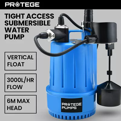 $167 • Buy 【EXTRA10%OFF】PROTEGE Grey Water Submersible Pump Tight Access Sump Vertical