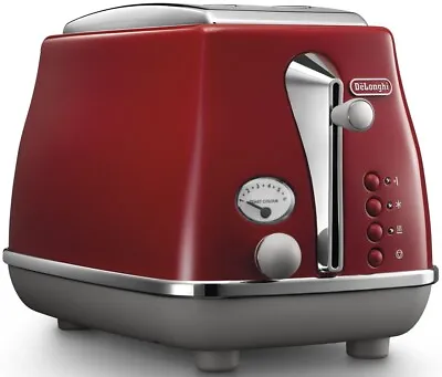 $232.70 • Buy Delonghi - Icona Capitals 2 Slice Toaster - Red