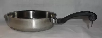 Vintage Farberware Fry Pan W/Lid ~ 7 ¾” ~ Aluminum Clad Stainless Lot 1 • $9.50