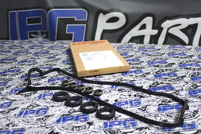 FEL PRO Valve Cover Gasket Set For 1992-1995 Honda Civic Ex & Si D16Z6 SOHC VTEC • $49.99