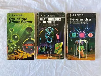 C.S. Lewis PB Space Trilogy: Perelandra - Silent Planet - That Hideous Strength • $24.99