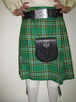 Irish Heritage Tartan Kilt Saint Patricks Day Waist Sizes 30 - 52 Factory Second • $19.95