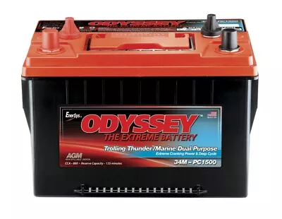 Odyssey 34M-PC1500ST TROLLING Thunder Marine Dual Purpose Battery • $415.84