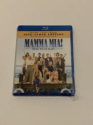 Mamma Mia!: Here We Go Again (Blu-ray + DVD + Digital 2018) • $10