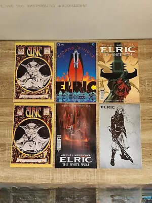 NM LOT OF 6 ELRIC StormBringer #1 #1 X2 The White Wolf#1 Sketch Var #1 & #2  • $36.41