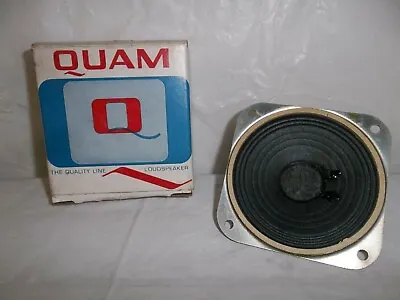 VINTAGE QUAM 8 Ohm 3A05Z8 3 3/8  SPEAKER TWO-WAY RADIO CB/Motorola/GE • $29.99