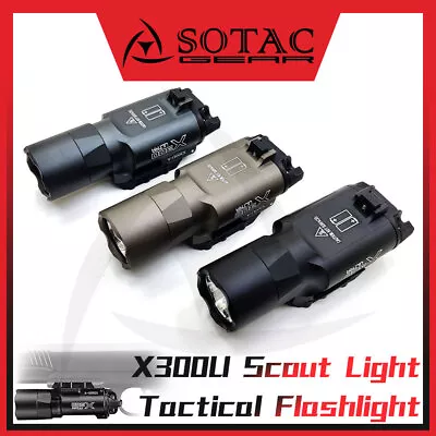 SOTAC GEAR Metal Weapon X300U LED Lighting 500 Lumen Tactical Outdoor Flashlight • $32.20