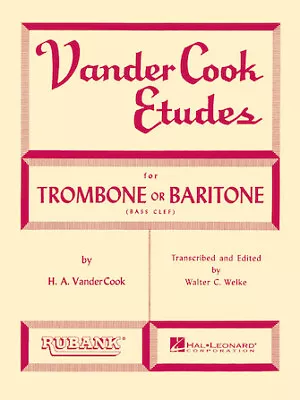 Vandercook Etudes For Trombone Or Baritone • $7.99