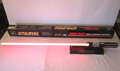 Star Wars Master Replicas Darth Vader Force FX Lightsaber Collectible With Stand • $365