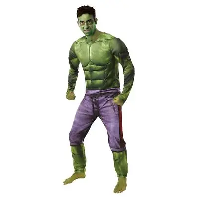 Rubies Hulk Deluxe Men's Fancy Dress Costume • £20.99