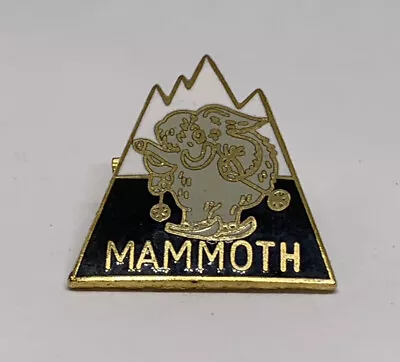 Vtg Mammoth Mountain Shaped Ski Resort Skiing Elephant 1979 Souvenir Pin (98) • $19.99