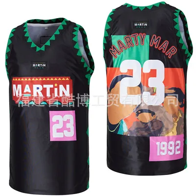 Martin Payne TV Show Marty Mar #23 Basketball Jersey Men's Stitched S-6XL • $39