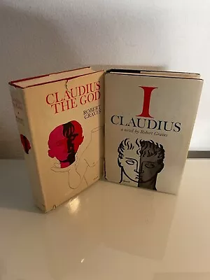 Robert Graves: I Claudius 1961 & Claudius The God And Messalina 1962 HC/DJ BCE • $40