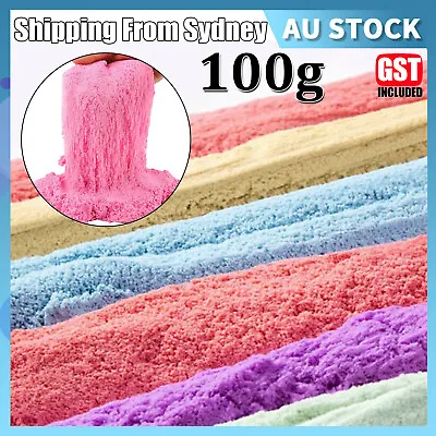 100G Colorful Floam Strechy Slime Fluffy Rainbow Slimes Stress Relief AU NEW • $5.25