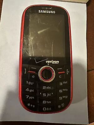 Samsung Intensity SCH-U450 - 128 MB - Red (Verizon) Cellular Phone • $5