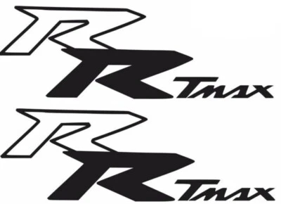 KIT COPPIA ADESIVI RR SCUDO ANTERIORE Per T MAX 500 YAMAHA Tmax STICKERS