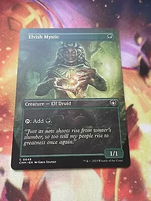 MTG Elvish Mystic Commander Masters 0648 Regular Common • $1.29