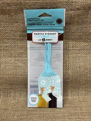 Martha Stewart Home Office ElastiNote Tags - 4 Tags New! • $6