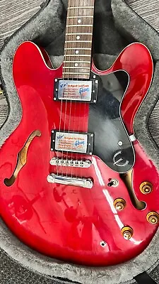 Epiphone Dot  Cherry Guitar Made In Korea 2003 • $499