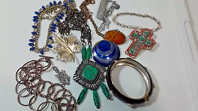 Lot Mostly Signed Jewelry Cookie Lee LC Park Lane Sarah Coventry ILIS Daisy Fuen • $22