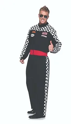 Underwraps Speed Demon Race Car Driver Uniform Adult Men Halloween Costume 29103 • $40.99