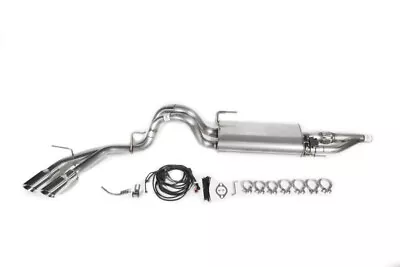 ROUSH Fits 2015-2020 Ford F-150 2.7L/3.3L/3.5L/5.0L Active Cat-Back Exhaust Kit • $2016.99