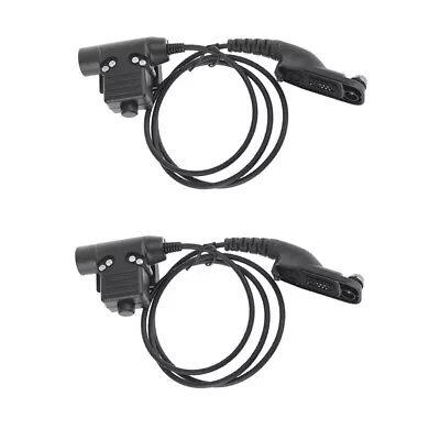 2PCS Tactical U94 PTT Adapter For Motorola XiR P8260 DGP4150+ APX-8000 APX-8000E • $38.99