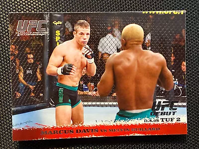 2009 Topps UFC Round 1 Debut MARCUS DAVIS Vs. GUILLARD Base Card #32 • $5.95