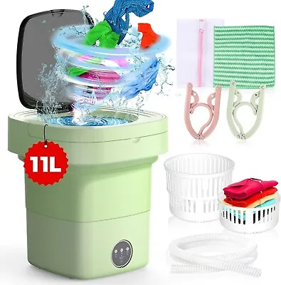 Portable Mini Washing Machine 11L 3 Cleaning Modes Suitable Baby Clothes Underwe • $125.99