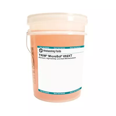 Trim MicroSol MS692XT-5G Premium High-Lubricity Low-Foam Microemulsion 5 Gal... • $337.43