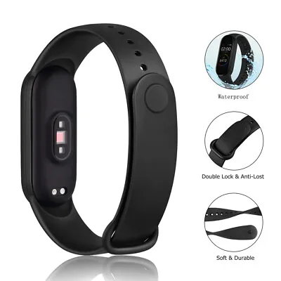 Watch Band Strap Replacement Silicone Wrist Watchband For Xiaomi Mi Band 6/5 • $6.05