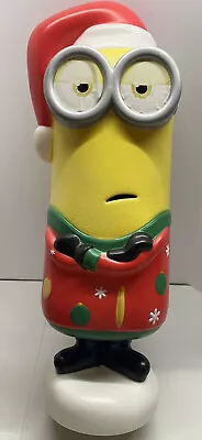 Christmas Despicable Me Minions Kevin Ugly Sweater & Santa Hat Blow Mold 23  • $79.99