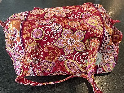 New With Tags Vera Bradley SMALL DUFFLE (Discontinued Size) Raspberry Fizz • $30