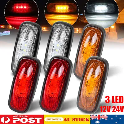 Led Clearance Lights Smd Side Marker Lamp Trailer Truck Caravan Red Amber White • $12.82