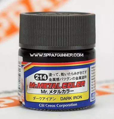 GSI Creos Mr. Hobby Mr. Metal Color Airbrush Paint 10mL Select Any Color • $2.60