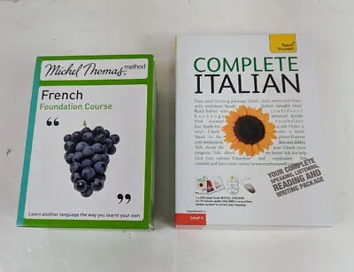 French Foundation Course / Learn Italian Language DVDs / CDs • £9.99