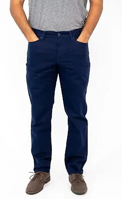 Men's Jeans Style Travel Cotton Stretch  Super Comfy Pant • $21.99