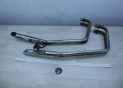 1977 Kawasaki KZ650 K569) Exhaust Header Muffler Pipes Set For Parts #1 • $110