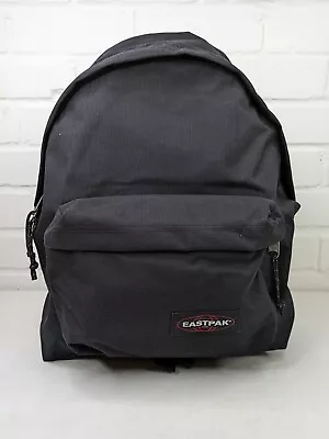 Eastpak Padded Pak'r Backpack Rucksack Bag Black Zip School College  Travel New • £39.99