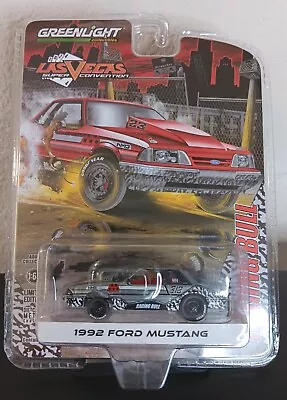 New Greenlight 1992 Ford Mustang GT Drag Car 2024 Vegas Convention Raw CHASE • $0.99