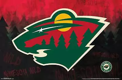 NHL Minnesota Wild - Logo Poster • $22.99