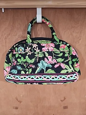 Vera Bradley Botanica Pattern  Lola Mini Bowler Handbag Purse Bag • $16.58