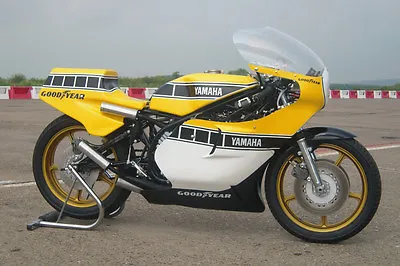 1977 YAMAHA TZ750 VINTAGE MOTORCYCLE POSTER PRINT 24x36 9MIL PAPER • $39.95