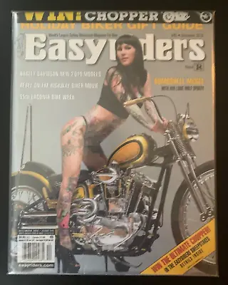 Easy Riders Magazine #545 (Dec 2018); Bombshell McGee [ORIGINAL POLYBAG] • $10.95