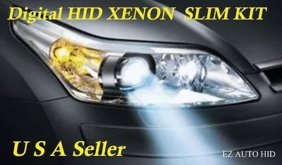 BI-XENON Hi/Low DUAL BEAM HID SLIM Kit H4 H13 9004 9007 9008 9003 HB1 HB2 HB5 • $30