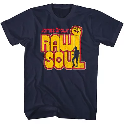 James Brown Raw Soul Men's T Shirt Fist Power Godfather Of Funk Music • $25.50