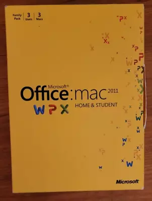 Microsoft Office For Mac 2011 Home & Student • £20