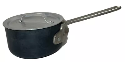 Vtg Calphalon Commercial 1 1/2 Qt Saucepan W/Lid Annodized Aluminum USA • $24.99